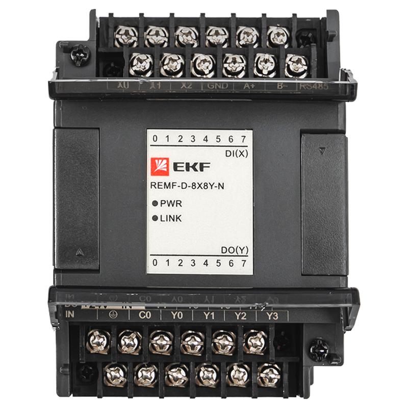 Модуль дискретного в/в REMF 8/8 N PRO-Logic | REMF-D-8X8Y-N | EKF — миниатюра 4