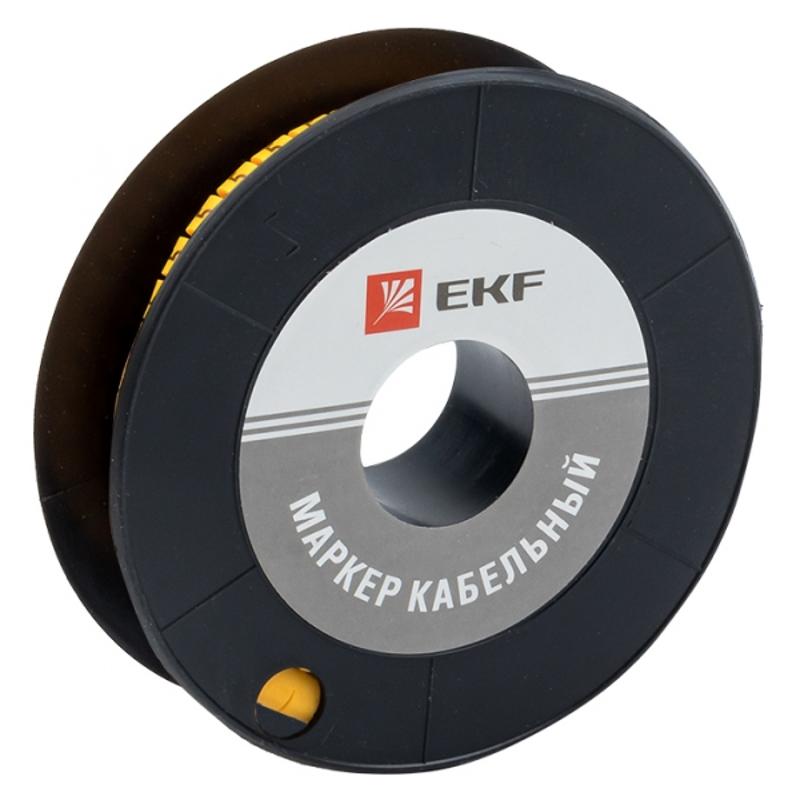 Маркер-кабельный 2,5кв.мм "2" (1000шт.) (ЕС-1) EKF PROxima | plc-KM-2.5-2 | EKF — EKF