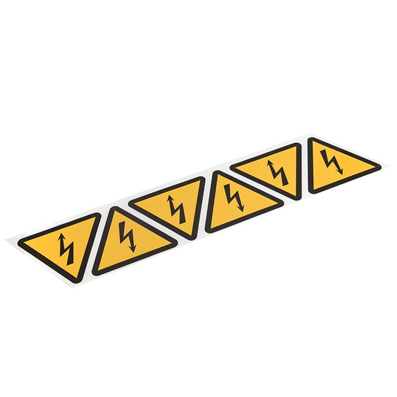 Знак "молния" (100х100х100мм 1шт) PROxima | an-1-01 | EKF — миниатюра 2