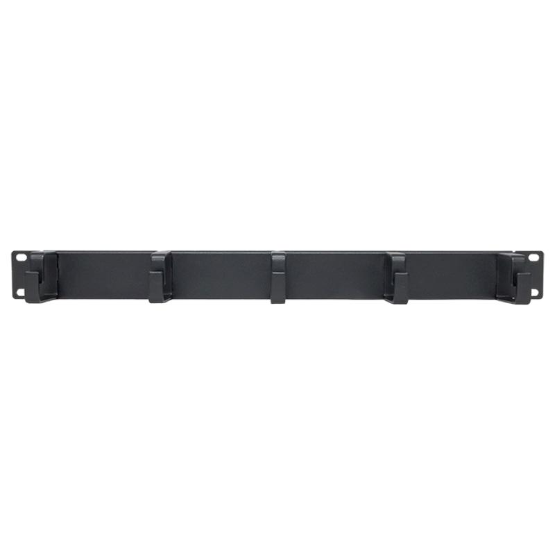 Кабельный органайзер TERACOM PRO 1U 5 колец чёрный | TRP-1CO-5R-M-BK | EKF — миниатюра 2