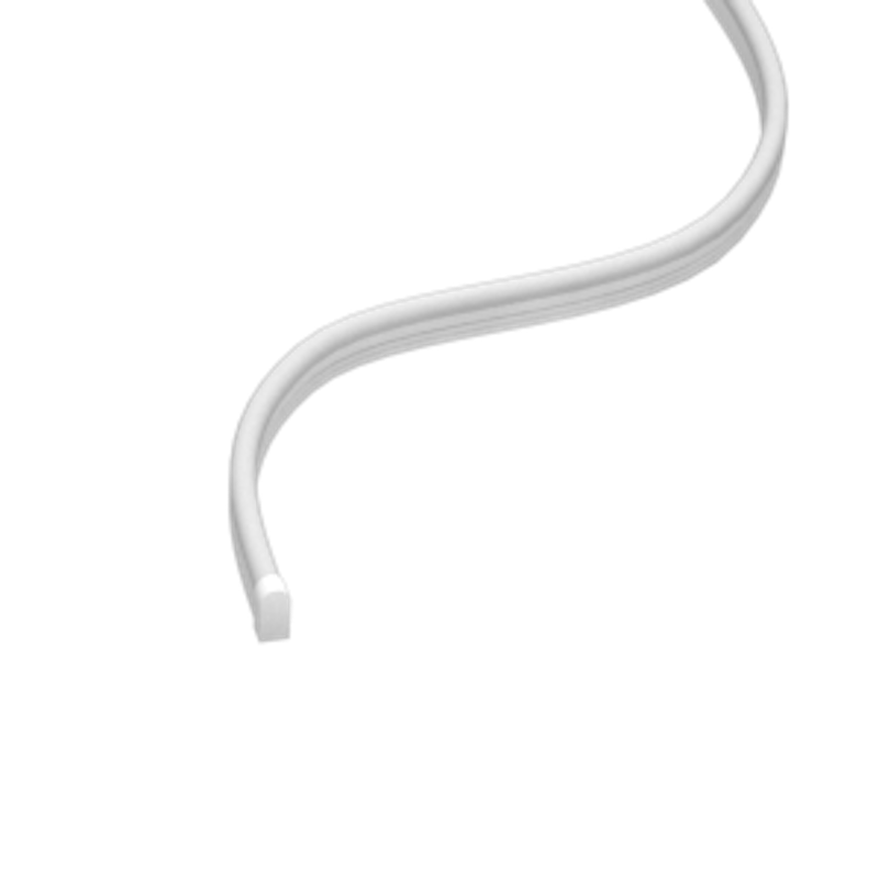Лента светодиодная "ВАРТОН" NEON 14W/m 3000K IP65 (упаковка 20м), горизонт. гибка 10*20 мм угол 140 гр | VLS-65-140-0020-10-SB-30 | VARTON — фото 1 | Sento