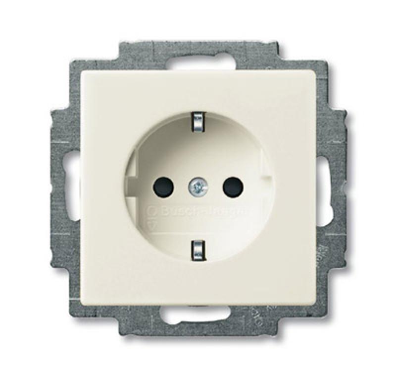 ABB Basic 55 Сл. кость Розеткас/з 16А 250В, с винтовыми клеммами | 2011-0-6154  | 2CKA002011A6154 | ABB — ABB