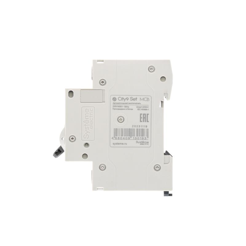 Выключатель автоматический однополюсный 10A B 6kA City9 | C9F16110 |Systeme Electric — миниатюра 4
