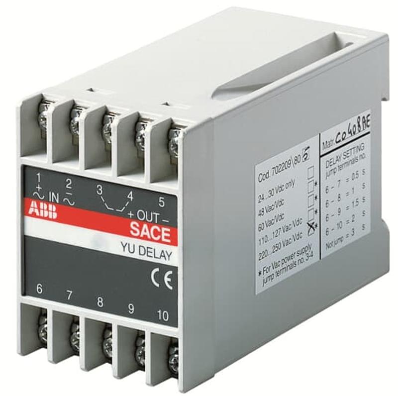 Устройство выдержки времени для реле минимального напряжения UVD 24/30V E1/6 T7-T7M-X1 | 1SDA038316R1 | ABB — ABB
