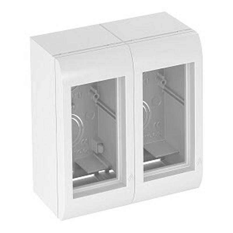 Корпус накладной Modalnet 120x130x63 мм (базовая конфигурация,белый) (WG-AK RW) | 6109900 | OBO Bettermann — миниатюра 2