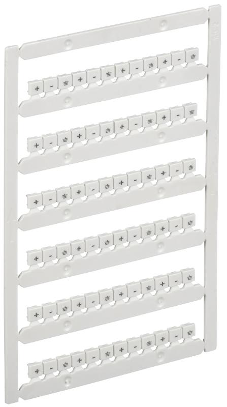 ARMAFIX Маркер для CTS-ML 3 уровня 2,5мм2 "+; -; заземление"  | AF-CT10D-M-D25-23-3 | IEK (ИЭК) — IEK (ИЭК)