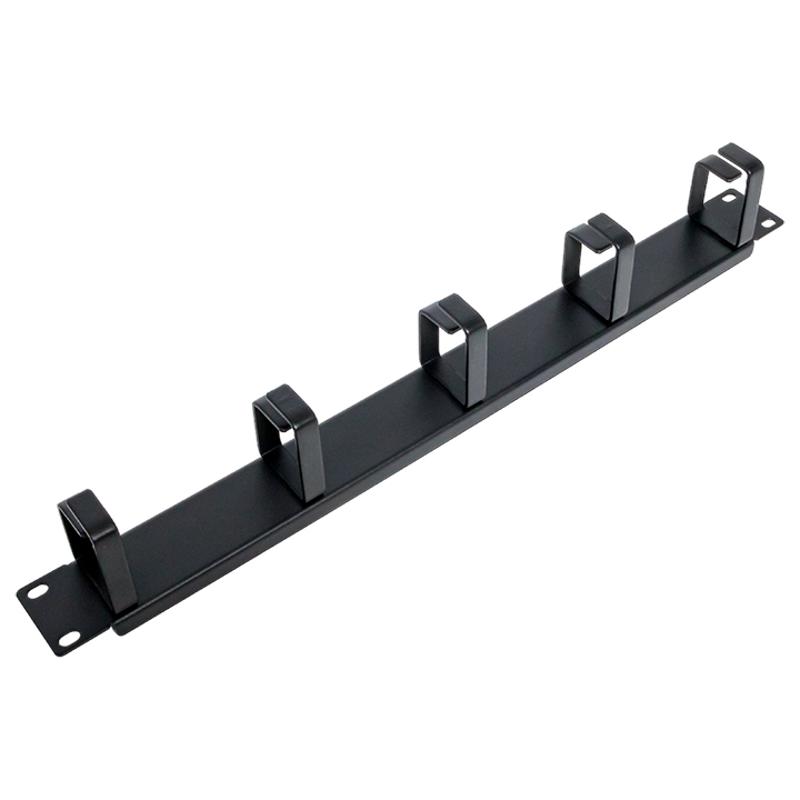Кабельный органайзер TERACOM PRO 1U 5 колец чёрный | TRP-1CO-5R-M-BK | EKF — миниатюра 4