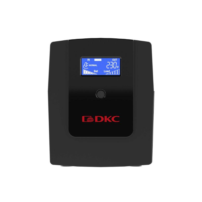 ИБП Info LCD, 1500 ВА, Schuko (3), USB + RJ45 | INFOLCD1500S | DKC — миниатюра 3