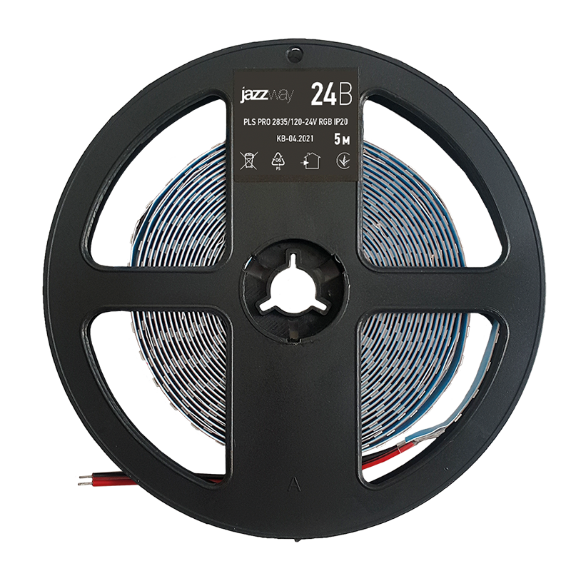 Лента светодиодная PLS PRO RGB 2835/120-24V IP20 5m | .5033986 | JAZZWAY — миниатюра 3