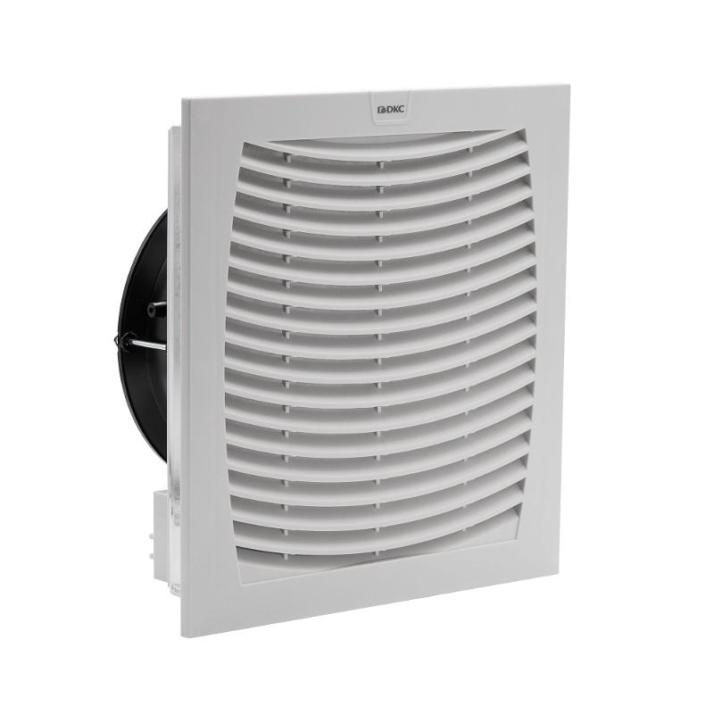 Вентилятор с фильтром ЭМС 200 м3/ч, 115&230В AC, 255х255 мм, IP54 | R5MCV25231 | DKC — миниатюра 1