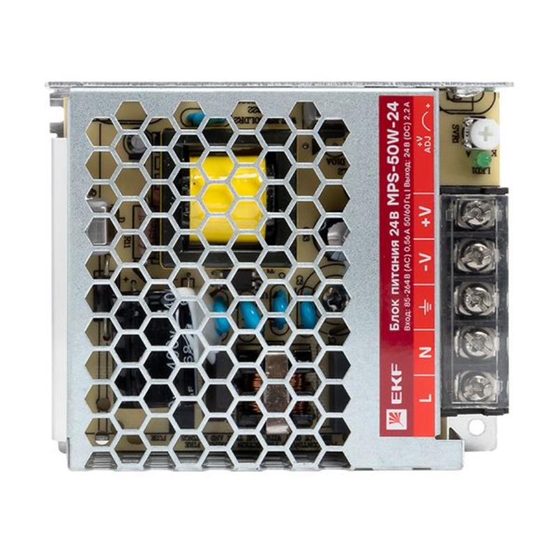 Блок питания 24В MPS-50W-24 EKF Proxima |  mps-50w-24 |  EKF — миниатюра 6