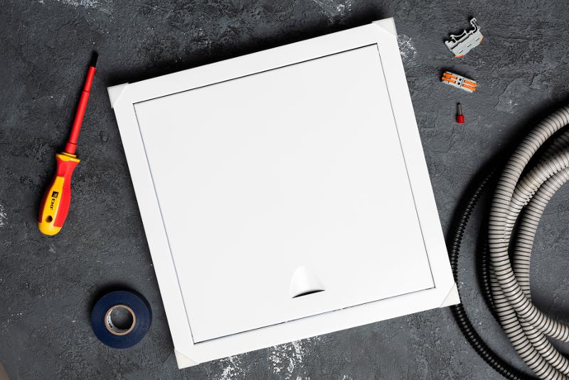 Люк ревизионный металл 300х300 EKF Basic  |  lm-300x300 |  EKF  — миниатюра 5