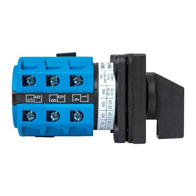 Переключатель кулачковый ПК-1-102 25А 2P «0-1-2-3» IP65 | pk-1-102-25-65 | EKF — миниатюра 3