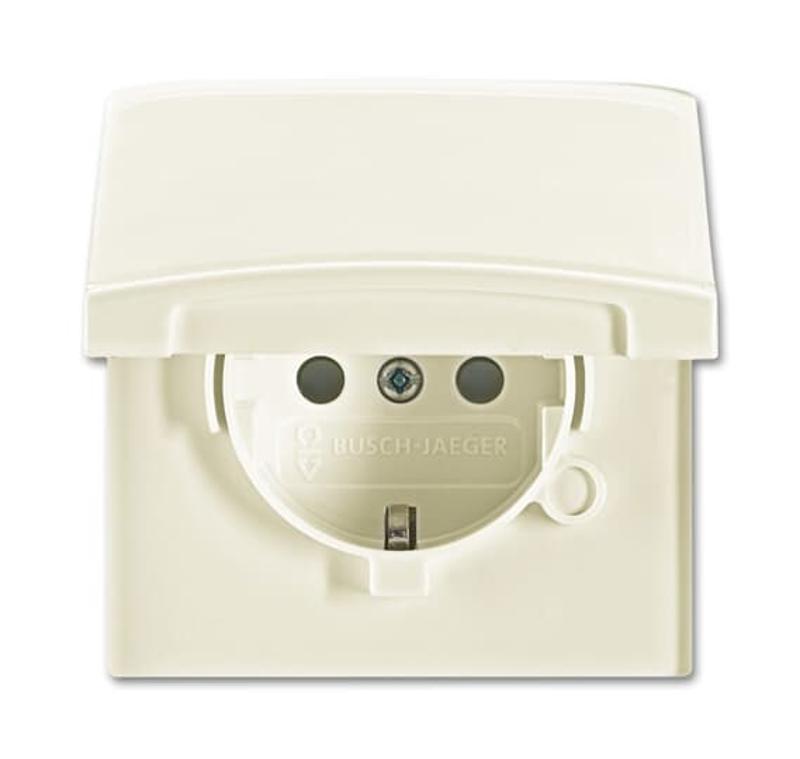 Розетка SCHUKO, 20 EUGKB-32-101, с крышкой, с защитными шторками, Allwetter44, IP44, слоновая кость, 16А, 250В. | 2064-0-0292  | 2CKA002064A0292 | ABB — ABB