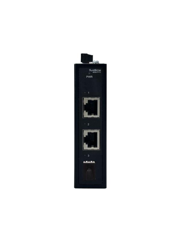 Неуправляемый промышленный коммутатор Ethernet, 2x10/100/1000BaseT, 1x100/1000BaseX SFP | NSETU103T02X01A | SE — миниатюра 2