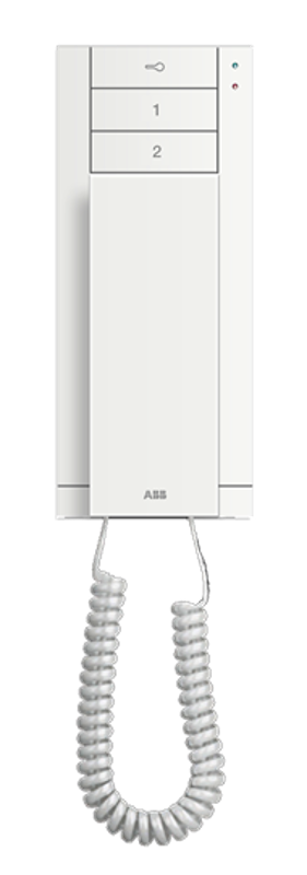 Абонентское устройство, трубка, 3 клавиши, белая | 2TMA070020W0054 | ABB — ABB
