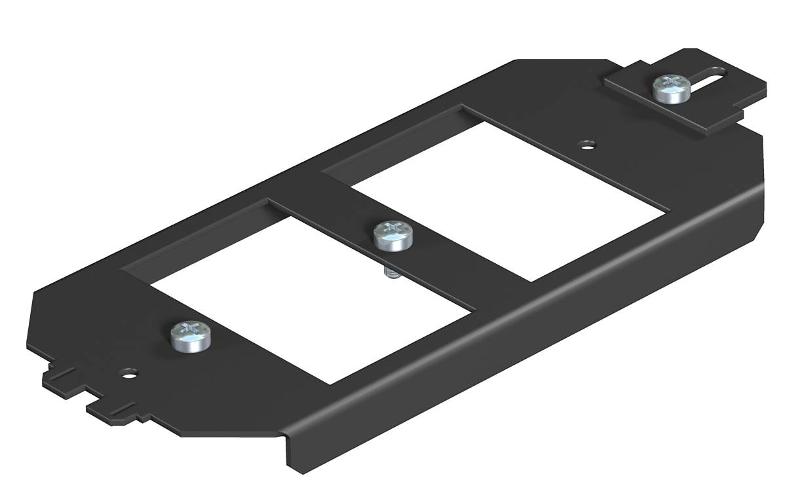 Монтажная рамка MTU2 для телекоммуникационных модулей (сталь) (MTU 2) | 7407836 | OBO Bettermann — OBO Bettermann