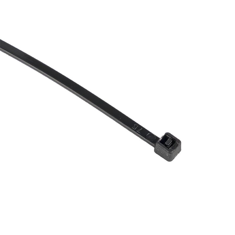 Хомут нейлоновый ЧЕРНЫЙ 2,5х180 (уп./100шт) EKF Simple | plc-cb-2.5x180 | EKF — миниатюра 2