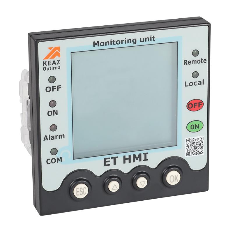 Дисплей на дверь щита ET HMI T125-T160-T250-T400-T630 ETA-COM, ETE | 357187 | КЭАЗ — КЭАЗ (Курский электроаппаратный завод)