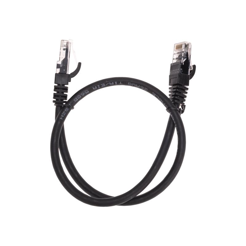 Патч-корд U/UTP CAT 6, RJ45-RJ45, 26AWG, LSZH, черный, 0.5м REXANT | 02-0292-05 | REXANT — REXANT