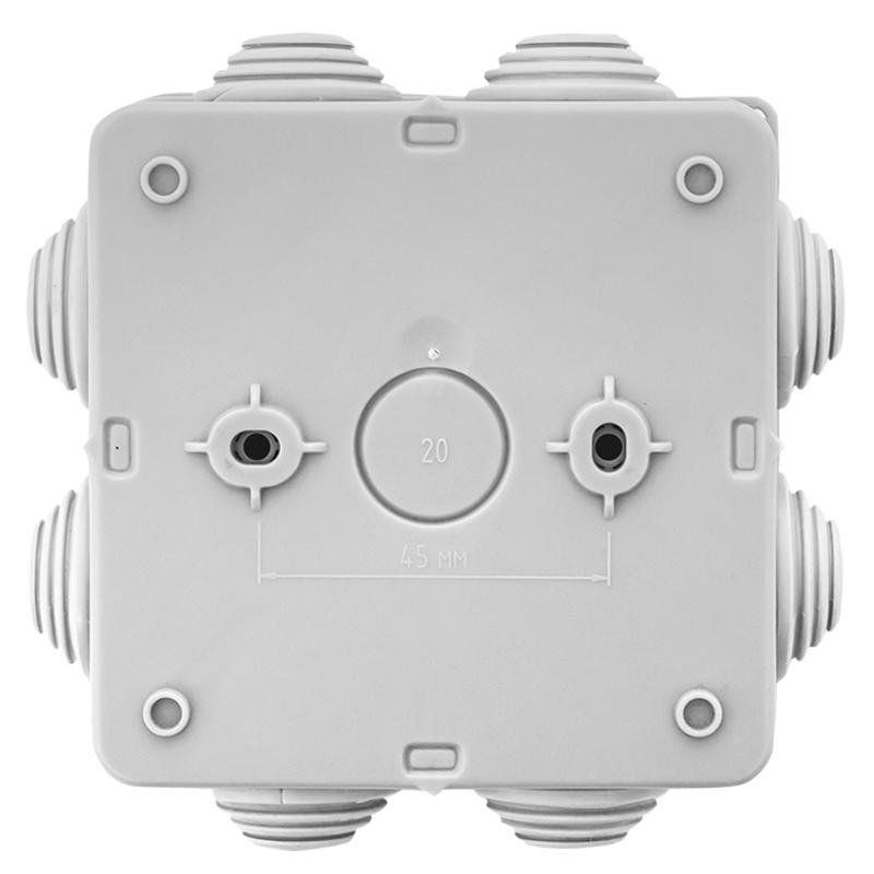 Коробка распределительная КМР-030-031 с крышкой наружная (85х85х40) 8 мембранных вводов IP54 EKF PROxima | plc-kmr-030-031 | EKF — миниатюра 5