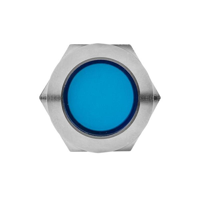 Лампа синяя сигнальная S-Pro67 19 мм 24В PROxima | s-pro67-342 | EKF — миниатюра 7