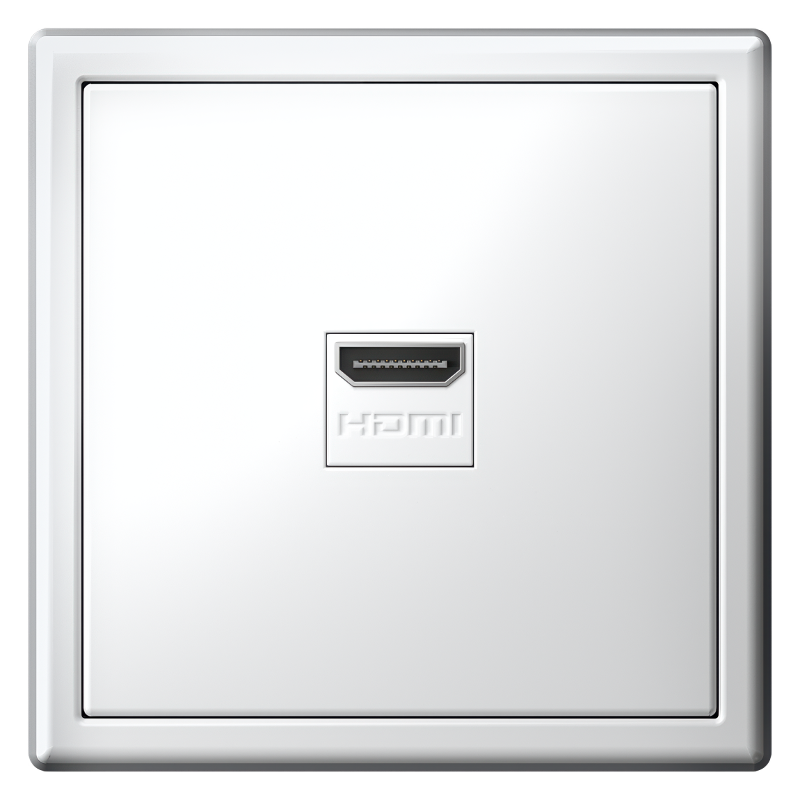 ArtGallery Белый  Розетка HDMI, механизм  | GAL000180 | SE — миниатюра 2