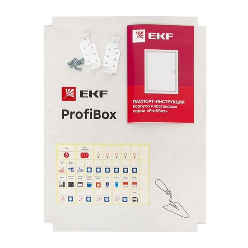 Щит распределительный встраиваемый "ProfiBox" 24+4 модуля IP41 PROxima | profibox-24+4 | EKF — миниатюра 31