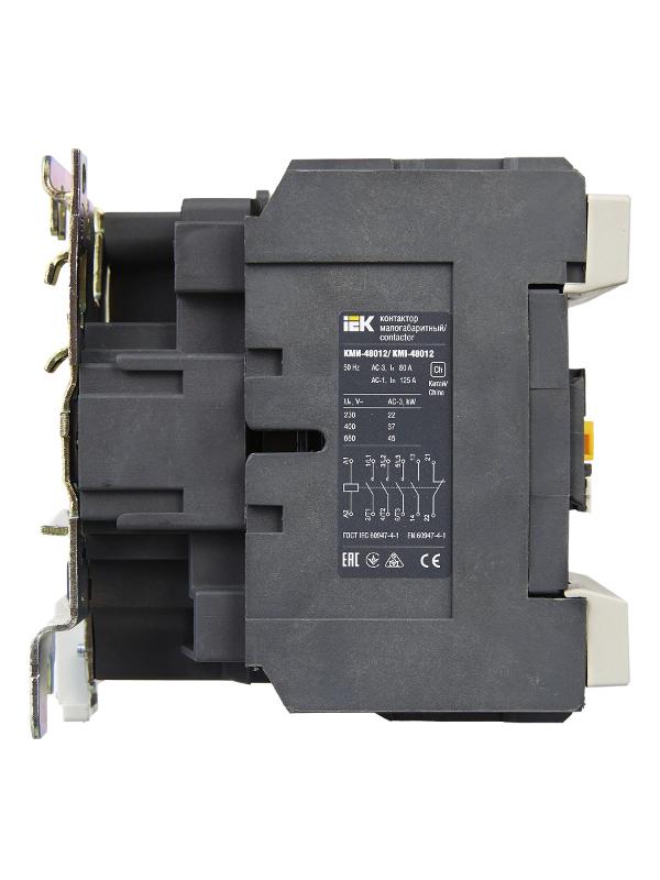 Контактор КМИ-48012 80А 230В/АС3 1НО;1НЗ  | KKM41-080-230-11 | IEK — миниатюра 5