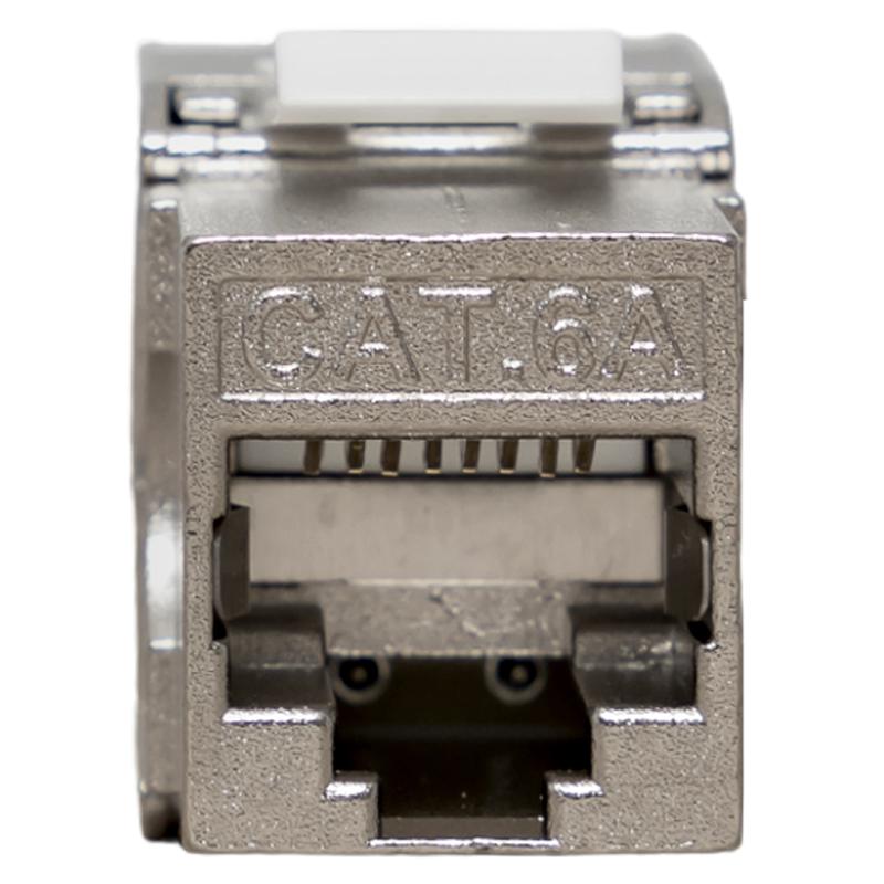 Модуль Keystone TERACOM CS Cat.6A экранированный STP 110 IDC 180 градусов самозажимной (Toolless)|TRCS-KSTN-T180D-6ASTP| EKF — миниатюра 2