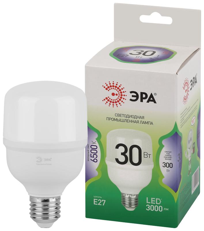 Лампа светодиодная GREEN LINE LED POWER T70-30W-865-E27 GL Е27 30 Вт колокол холодный свет | Б0067061 | ЭРА — миниатюра 1