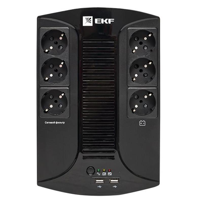 Источник Бесперебойного Питания Линейно-интерактивный E-Power Home 800 ВА PROxima | SSW-800 | EKF — миниатюра 12