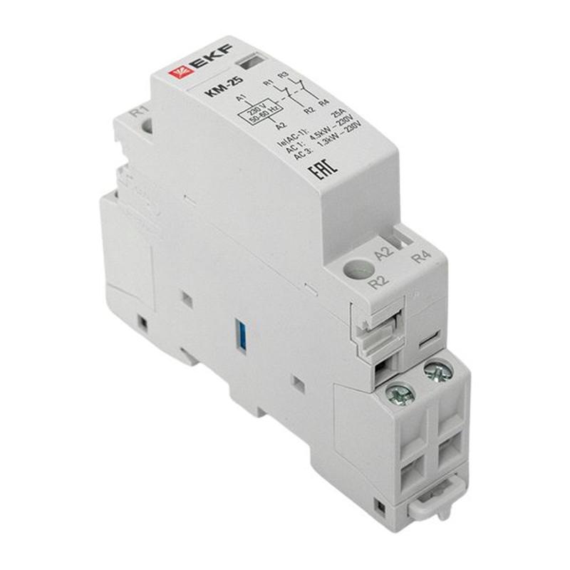 Контактор модульный КМ 25А 2NC (1 мод.) PROxima| km-1-25-02 | EKF — миниатюра 9