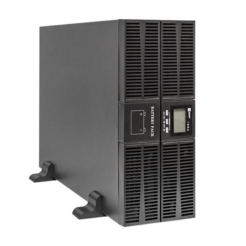 ИБП двойного преобразования E-Power SW900G4 6000 ВА ,для монтажа в стойку,1фазный ,230В, c АКБ 16 х 12В_7Ач | SW960G4-RT-B | EKF — миниатюра 1