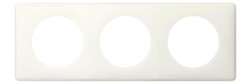 Celiane Белый глянец Рамка 3-я (2+2+2 мод) | 066633 | Legrand — Legrand