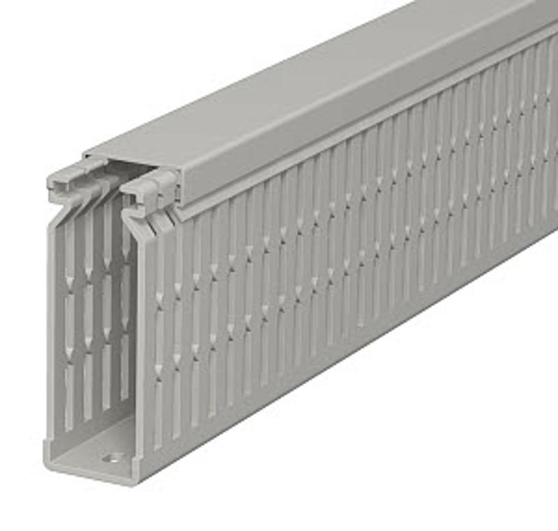 Распределительный кабельный канал LK4 N 80x25x2000 мм (ПВХ,серый) (LK4 N 80025) | 6178225 | OBO Bettermann — миниатюра 2