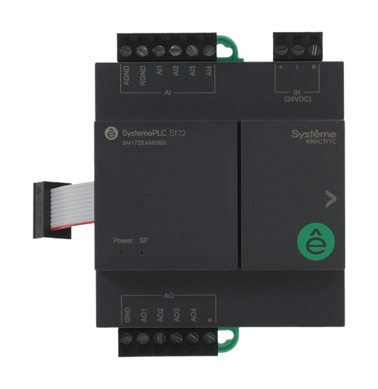 Аналоговый модуль ввода/вывода; 24 VDC; 8 IO: 4 AI, 4 AO | SM172EAM0800 | SE — Systeme Electric