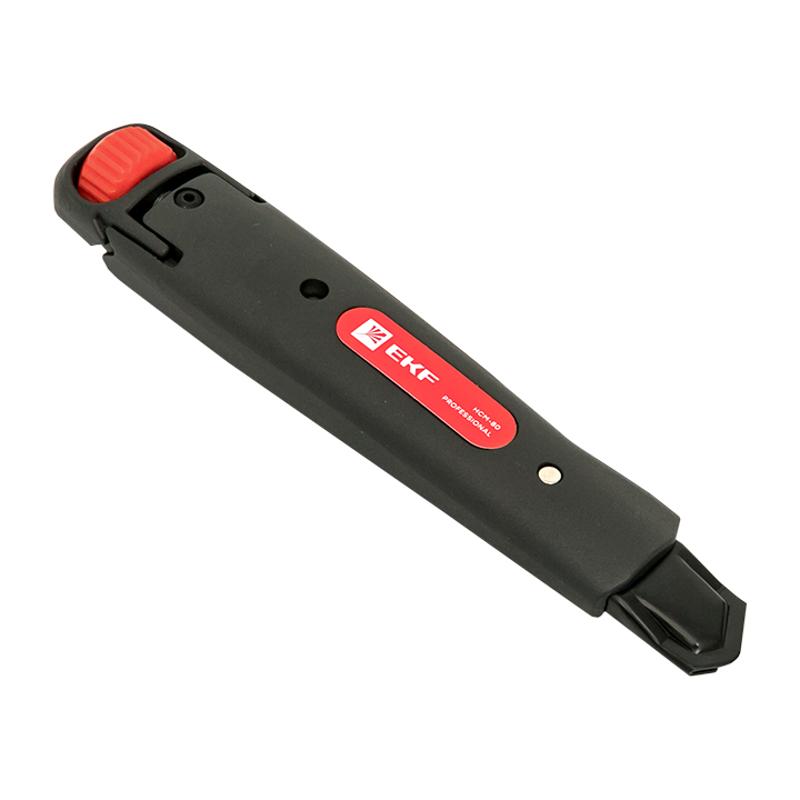 Нож строительно-монтажный 18 мм НСМ-80 (SK4) Heavy Duty (до 60 кг) EKF Professional | ncm-80-pro | EKF — миниатюра 7