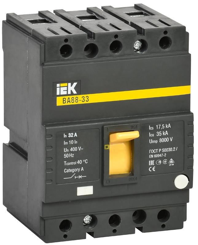 Авт. выкл. ВА88-33  3Р  32А  35кА   | SVA20-3-0032 | IEK — IEK (ИЭК)