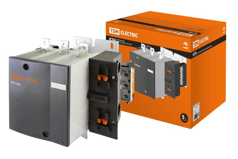 Контактор КТН- 5265 265А 400В/АС3  | SQ0710-0010 | TDM — TDM ELECTRIC