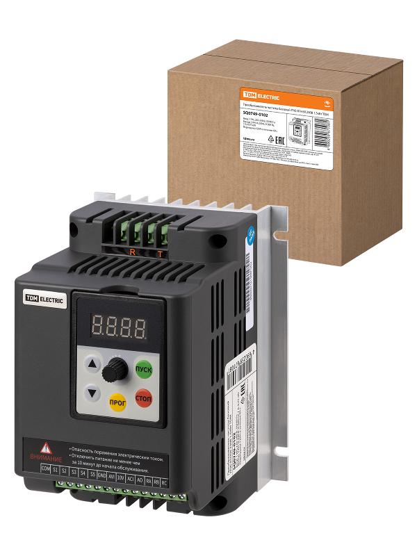 Преобразователь частоты базовый ПЧб-01H50 230В 1,5кВт | SQ0749-0102 | TDM — TDM ELECTRIC