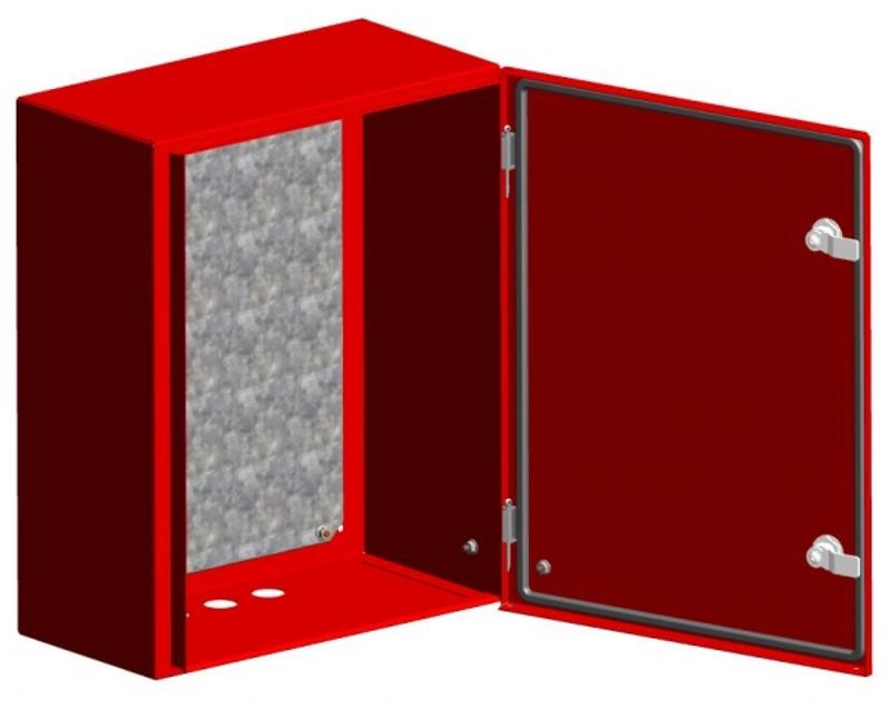 Щит с монтажной панелью ЩМПг- 40.30.22 (ЩРНМ-1) RAL 3001 IP54 EKF PROxima | mb24-1-3001 | EKF — EKF