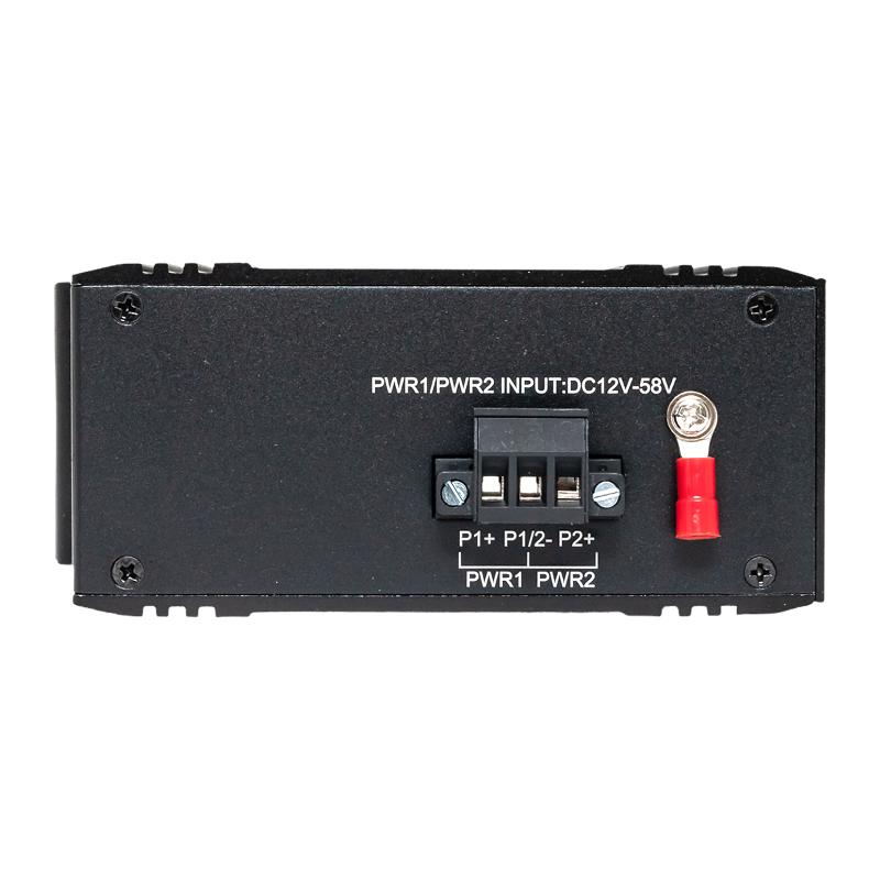 Промышленный неуправляемый коммутатор U-8GTP, 8 портов 10/100/1000Base-T(X) RJ45 c PoE, монтаж на динрейку TSX |TSX-U-8GTP|EKF — миниатюра 3