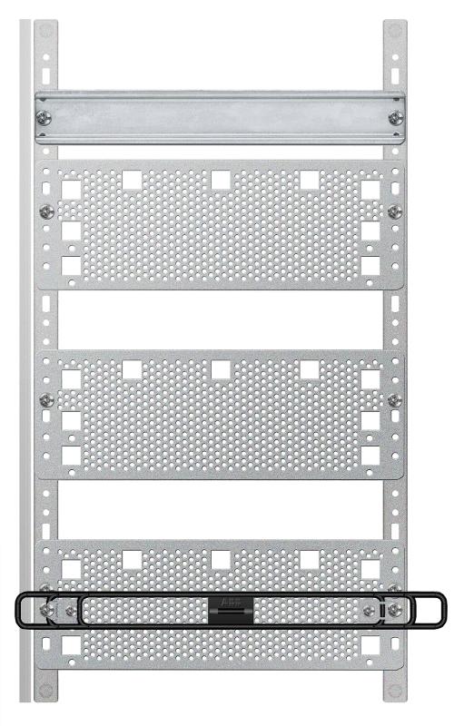 Медиа панель 1MM00 с перфорированными монтажными платами ширина 1, высота 3 | 2CPX037485R9999 | ABB — ABB