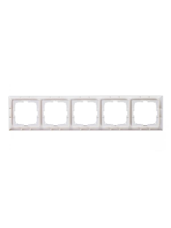 ABB Basic 55 Альп. белый Рамка 5-ая | 1725-0-1483  | 2CKA001725A1483 | ABB — миниатюра 3