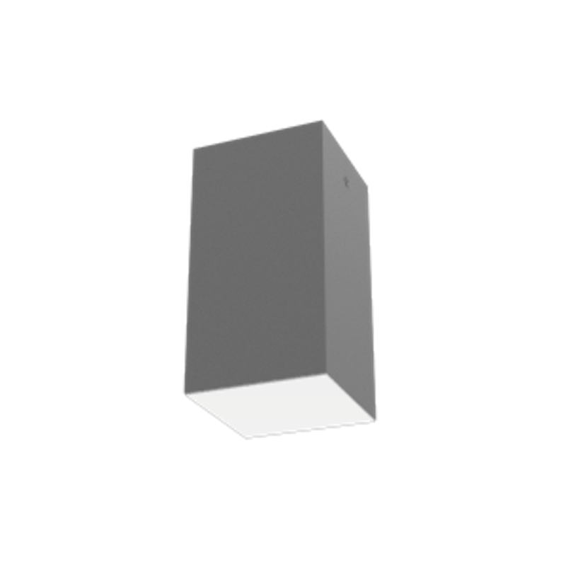 Светодиодный светильник DL-Box накладной 9 Вт 4000 К 90x90x170 мм RAL7045 серый муар с рассеивателем опалDALI | V1-R0-70817-20D01-2000940 | VARTON — фото 1 | Sento