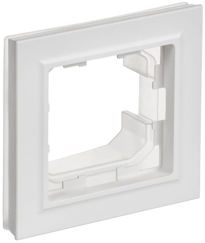 BRITE Рамка 1-местная IP44 РУ-1-БрАБ-44 арктический белый  | BR-M12-44-K91 | IEK — IEK (ИЭК)