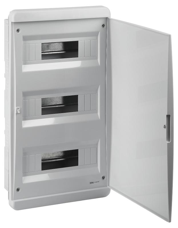 Корпус пластиковый встраиваемый ЭРА COMFORT ЩРВ-П-36 IP40 белый | Б0067249 | ЭРА — миниатюра 3