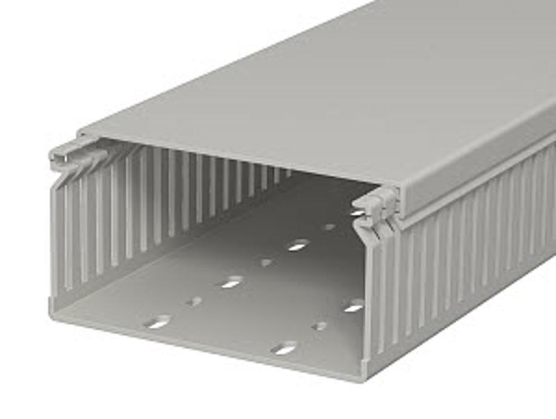 Распределительный кабельный канал LK4 60x120x2000 мм (ПВХ,серый) (LK4 60120) | 6178039 | OBO Bettermann — миниатюра 2