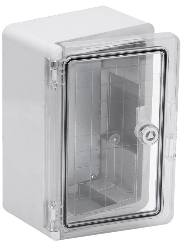 Корпус пластиковый ЩМПп 300х200х130 IP65 с прозрачной дверью УХЛ1 | MKP92-N-302013-65 | IEK — IEK (ИЭК)